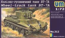 Unimodels UMT312 - 1:72 Wheel-Track tank BT-7A