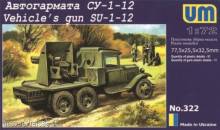 Unimodels UM322 - 1:72 Vehicle´s gun SU-1-12
