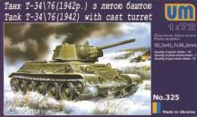 Unimodels UM325 - 1:72 Panzer T-34/76 (1942)