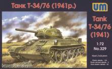 Unimodels UM329 - 1:72 Tank T-34/76 (1941)