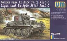 Unimodels UM340 - 1:72 PzKpfw.38(t)