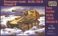 Unimodels UM344 - 1:72 Tank Hunter Sd.Kfz. 138 M Marder III