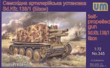 Unimodels UM345 - 1:72 Sd.Kfz 138/1 Bison