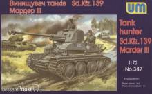Unimodels UM347 - 1:72 Panzerjäger Marder III Sd.Kfz.139