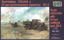 Unimodels UM367 - 1:72 GAZ - AAA mit 57 mm ZIS-2 Antitank gun