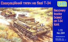 Unimodels UM389 - 1:72 Recovery tractor on T-34 basis