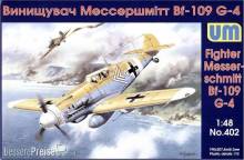 Unimodels UM402 - 1:72 Messerschmitt Bf 109G-4/R3
