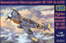 Unimodels UM407 - 1:48 Messerschmitt Bf-109 G-6/R3