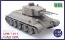 Unimodels UM444 - 1:72 T-34-3 Tank