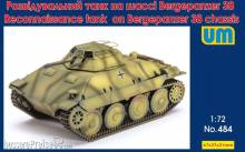 Unimodels UM484 - 1:72 Reconnaissance tank on Bergepanzer 38 chassis