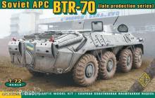 ACE ACE72166 - BTR-70 Soviet armored personnel carrier late prod. in 1:72