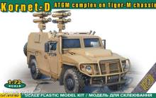 ACE ACE72180 - Kornet-D ATGM complex on Tiger-M chassie