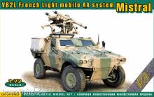 ACE ACE72423 - 1:72 Mistral VB2L French light mobile AA system (long chassie)