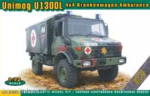 ACE ACE72451 - Unimog U1300L 4x4 Krankenwagen Ambulance in 1:72