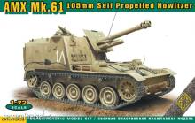 ACE ACE72453 - AMX MK.61 105mm self propelled howitzer in 1:72