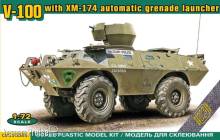 ACE ACE72454 - V-100 with XM-174 automatic grenade launcher