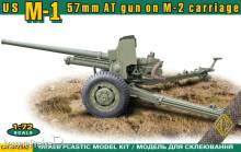 ACE ACE72562 - 1:72 US M-1 57mm AT gun on M-2 carriage