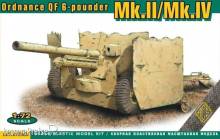 ACE ACE72563 - 1:72 Ordnance QF 6-pounder Mk.II/Mk.IV