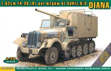 ACE ACE72574 - 1:72 Sdkfz.6/3 DIANA 7,62cm FK.36 (R) auf mZgkw 5t