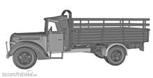 ACE ACE72575 - G917T 3t German cargo truck (m.1939 soft cab) in 1:72