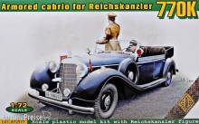 ACE ACE72577 - Typ 770K armored cabrio for Reichskanzler in 1:72