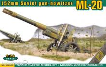 ACE ACE72581 - 1:72 WWII ML-20 Soviet 152mm gun-howitzer