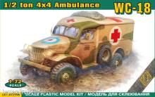 ACE ACE72596 - WC-18 1/2 ton 4x4 Ambulance truck