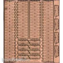 ACE PE7245 - 1:72 PE-Tracks for T-34 mod.1943 500mm für Dragon, Revell und Unimodel Bausatz