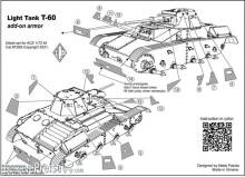 ACE PE7268 - 1:72 Photo-etched set -60 add on armor, for ACE kit