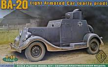 ACE ACE48108 - BA-20 light armored car, early prod. in 1:48