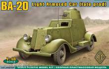 ACE ACE48109 - BA-20 light armored car,late prod. in 1:48