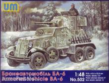 Unimodels UM502 - 1:48 BA-6 Soviet armored vehicle