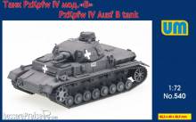 Unimodels UM540 - Pz.Kpfw IV Ausf B tank