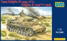 Unimodels UM544 - 1:72 Panzer IV Ausf F1 tank