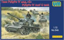 Unimodels UM546 - 1:72 Panzer IV Ausf G tank