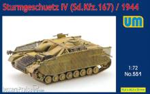 Unimodels UM551 - 1:72 Sturmgeschutz IV (Sd.Kfz.167)/1944