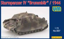 Unimodels UM557 - 1:72 Sturmpanzer IV Brummbar, 1944