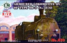 Unimodels UMT610 - 1:72 Armored locomotive OV of type OB-3