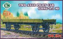 Unimodels UMT615 - 1:72 Two axle pilot car(9.2 meter long)