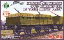 Unimodels UMT616 - 1:72 Armored air defense railroad car