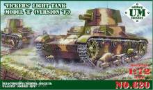Unimodels UMT620 - 1:72 Vickers light tank model E, version F
