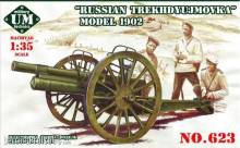Unimodels UMT623 - 1:72 Russian Trekhdyujmovka 3inch gun, 1902