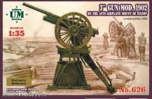 Unimodels UMT626 - 1:35 3 inch gun,model 1902/ Limited edition