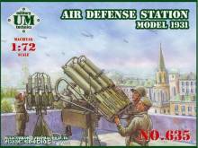 Unimodels UMT635 - 1:72 Soviet air defense station, model 1931