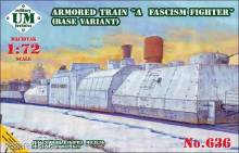 Unimodels UMT636 - 1:72 Armored train A Fascism Fighter, base v.