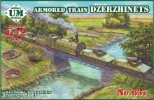 Unimodels UMT637 - 1:72 Armored train Dzerzhinets