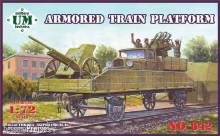 Unimodels UMT642 - 1:72 Armored train platform