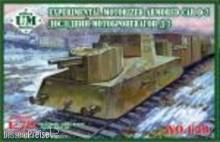 Unimodels UMT649 - 1:72 Experimental motorized armored car D-2