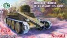 Unimodels UMT661 - 1:72 U.S. armored vehicle of a cavalry