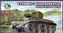 Unimodels UMT668 - 1:72 BT-7 Experimental tank with 76.2mm gun